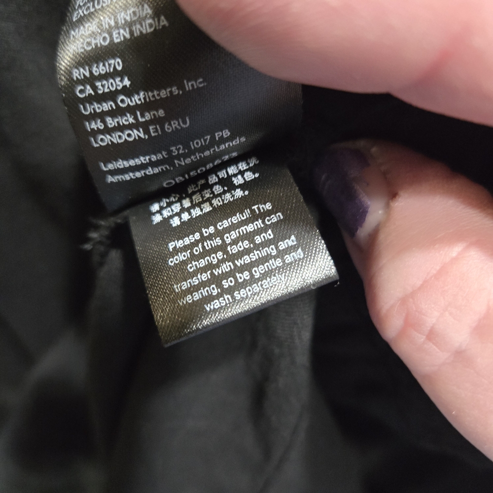 Free People Black Cut Out Smocked Back Maxi Dress - Picture 15 of 16